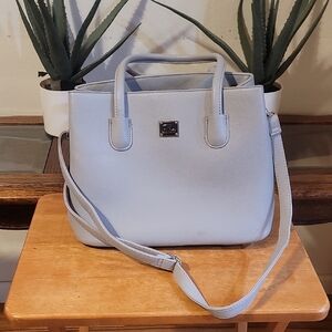 JESSICA MOORE Elegant Light Taupe Handbag